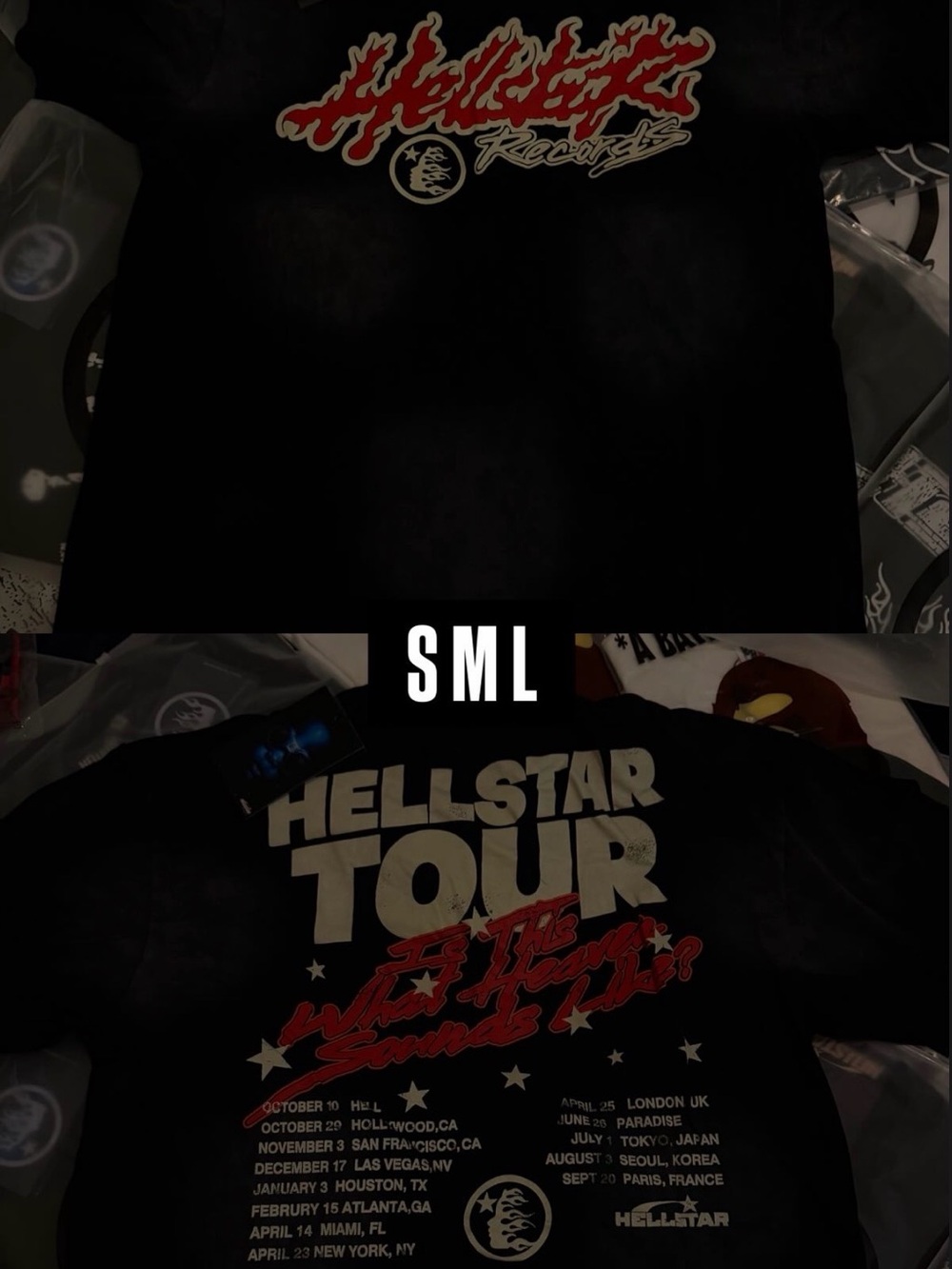 Hellstar Tour Graphic Tee - Black